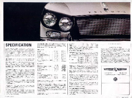 Triumph Vitesse 6 UK (R&uuml;ckseite)